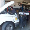 Technician Working on a vehicle | G & M Auto Repair